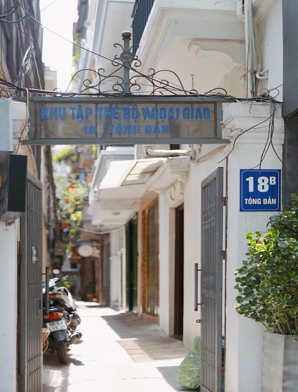 Rainbow Homestay - No 8 Alley 18B Tong Dan Hanoi Luaran gambar
